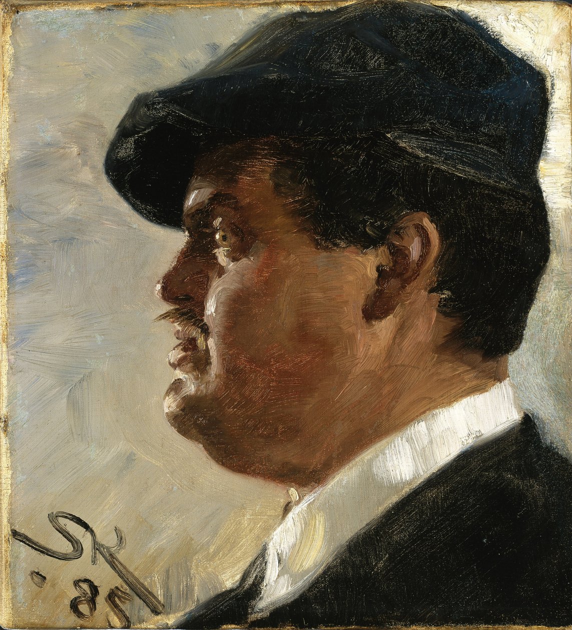 卡尔·罗彻 作者 Peder Severin Krøyer