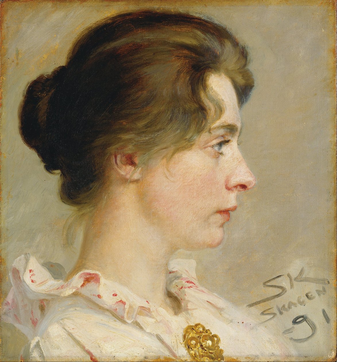 玛丽-克罗耶 作者 Peder Severin Krøyer