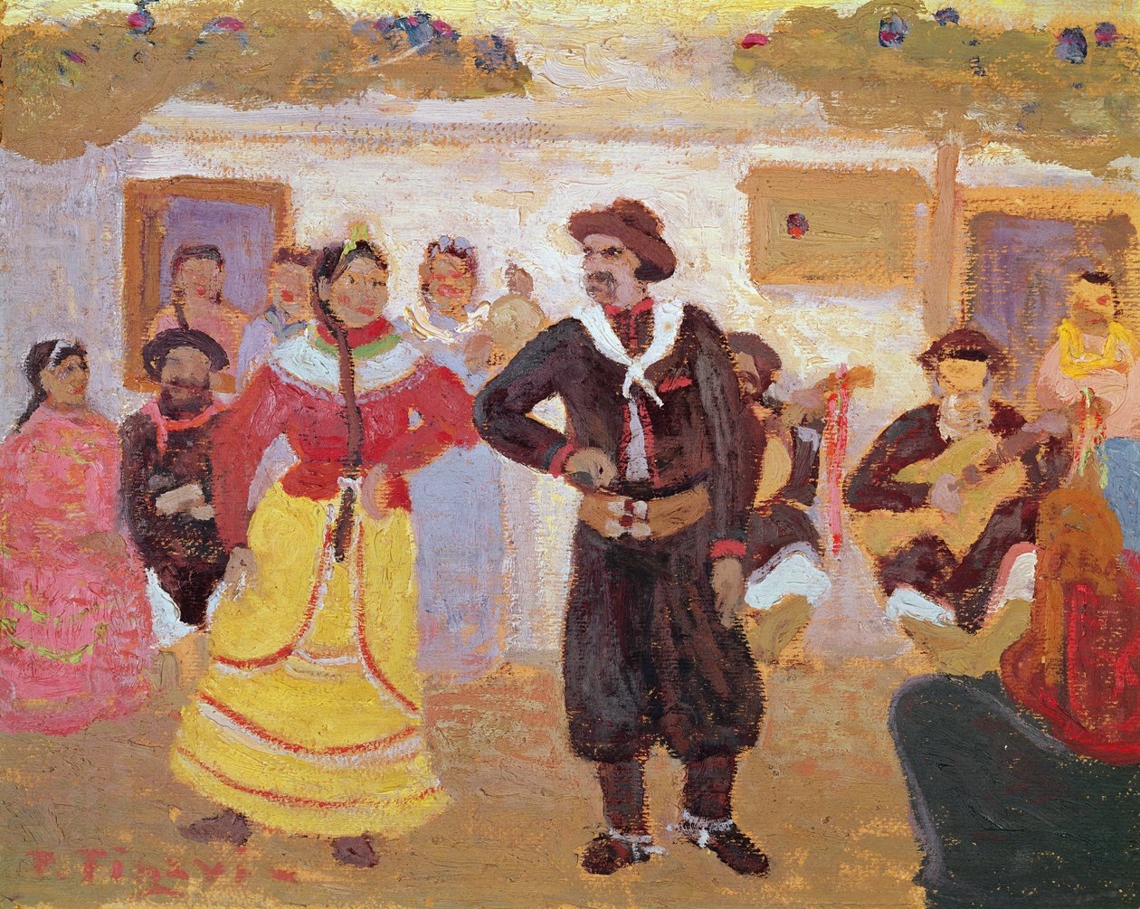高乔舞 作者 佩德罗·菲加里（Pedro Figari）