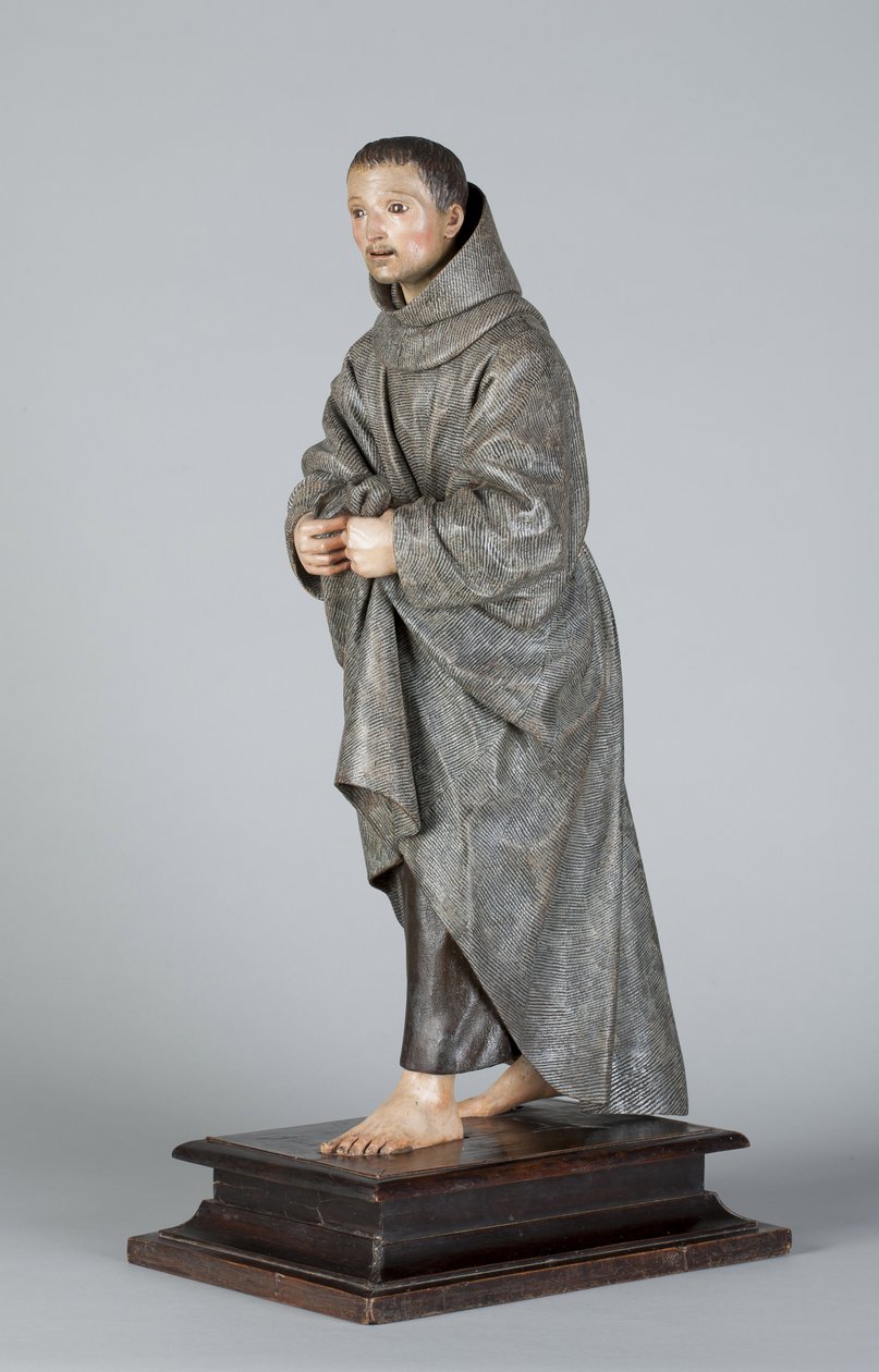 Alcala圣地亚哥，c.1665-70（多色木材） 作者 佩德罗·德·梅纳