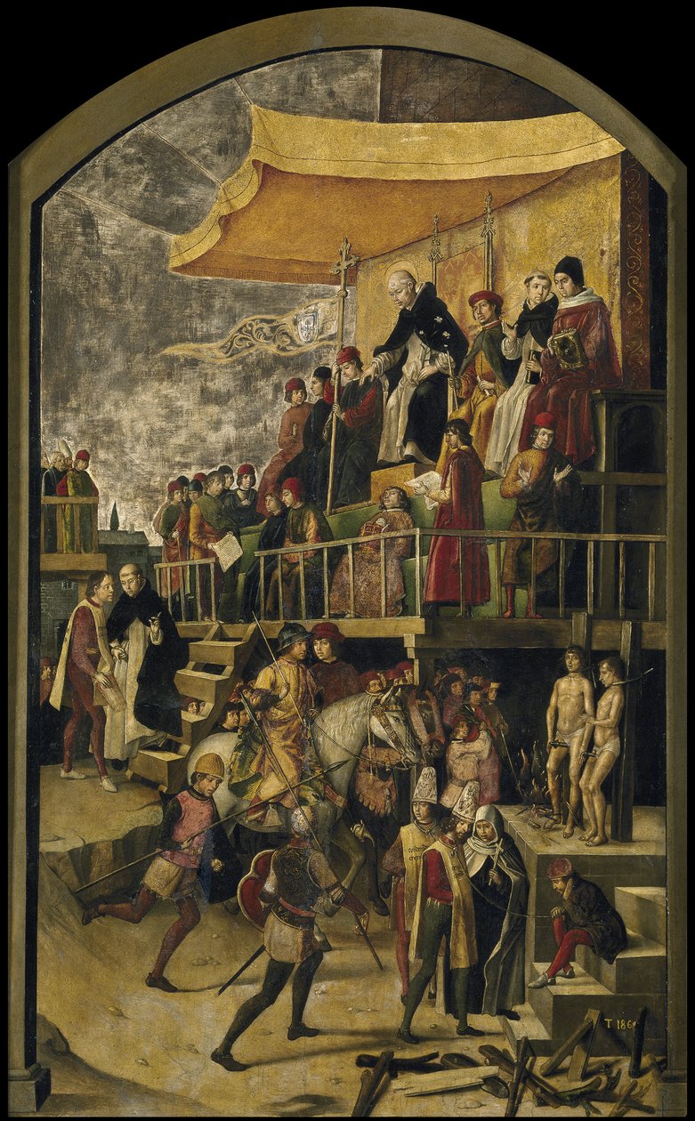 圣多米尼克（Saint Dominic）主持汽车日报c。 1495 作者 佩德罗·贝鲁格特
