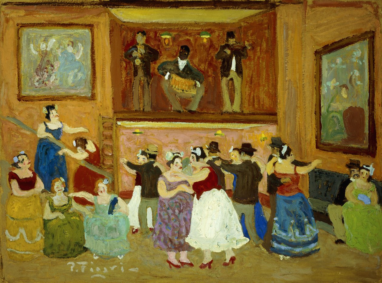 歌舞表演 作者 佩德罗·菲加里（Pedro Figari）