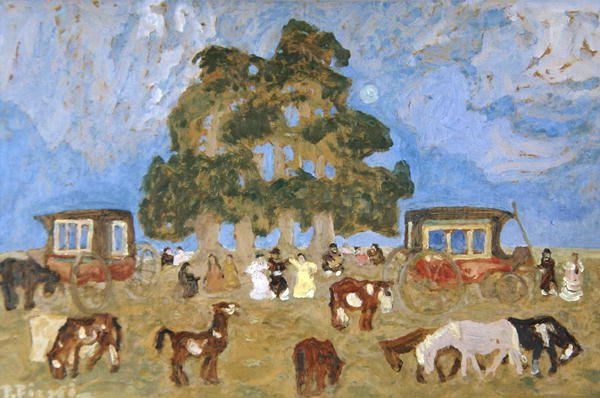 途中的邂逅 作者 佩德罗·菲加里（Pedro Figari）