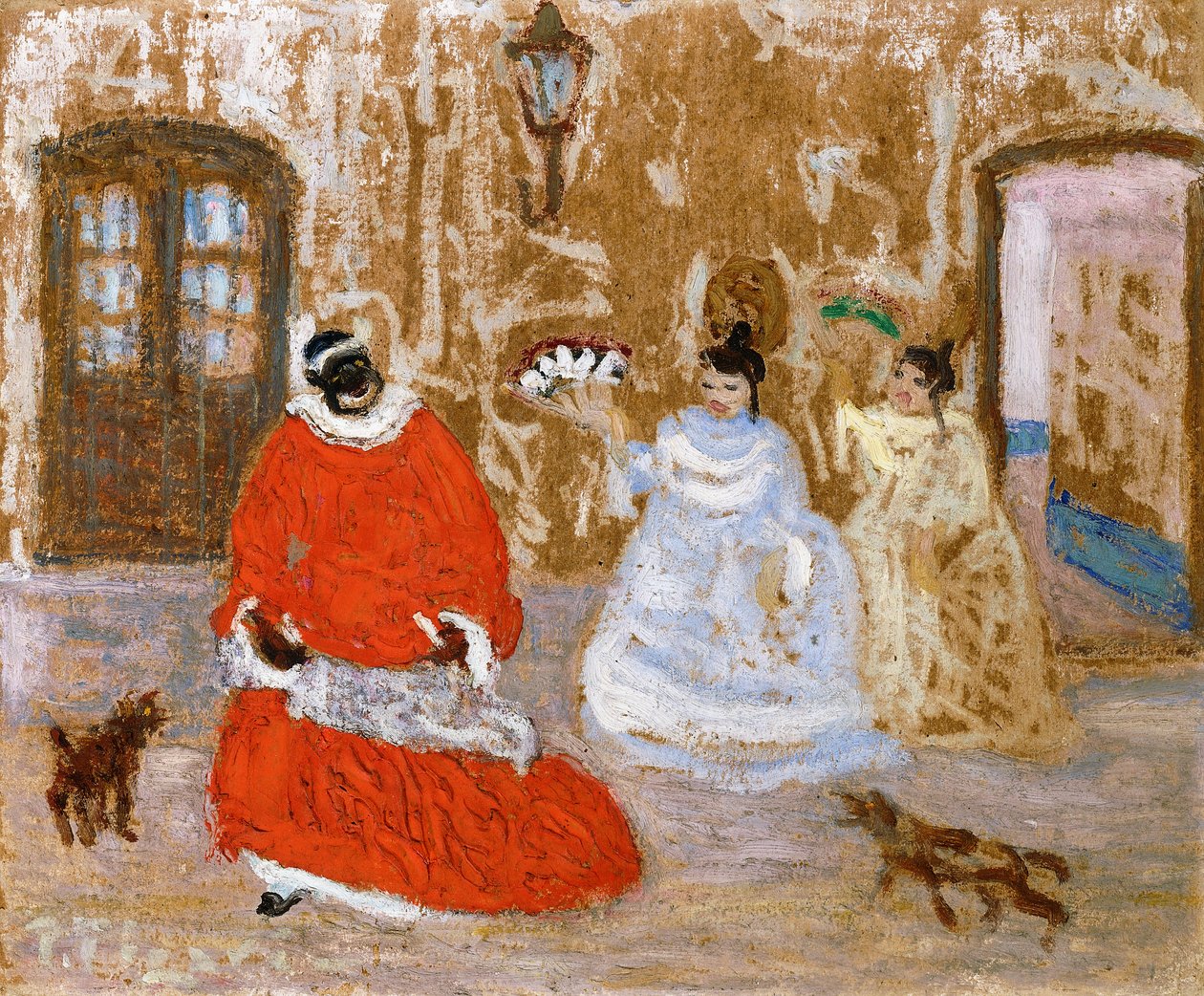 众议院对奴隶女王的建议 作者 佩德罗·菲加里（Pedro Figari）