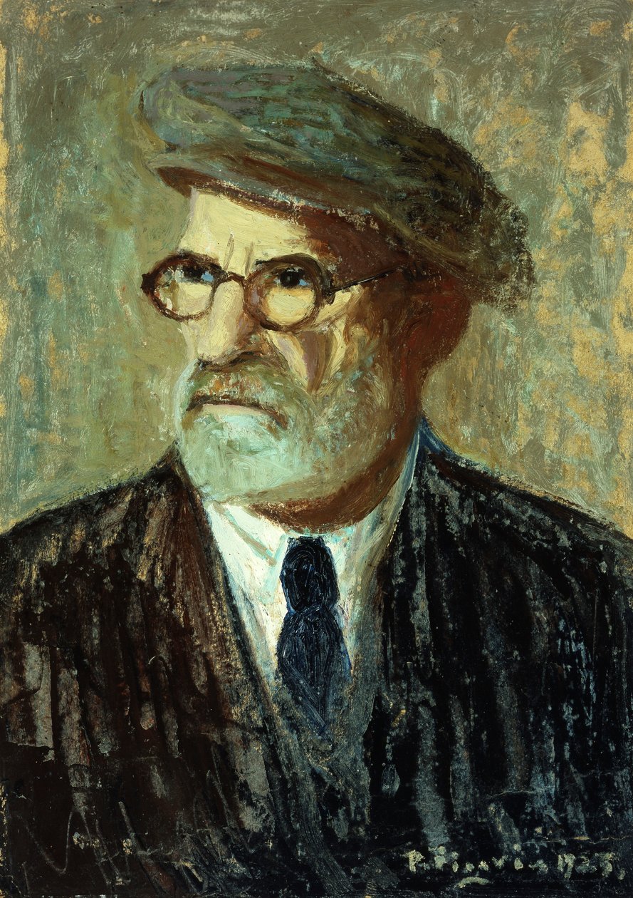 自画像；自画像 作者 佩德罗·菲加里（Pedro Figari）