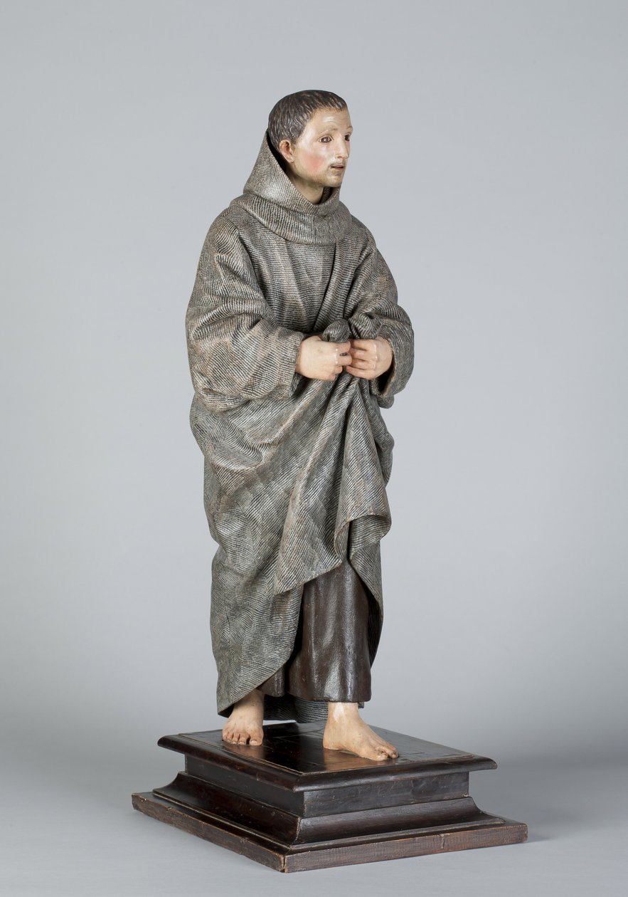 Alcala圣地亚哥，c.1665-70（多色木材） 作者 佩德罗·德·梅纳