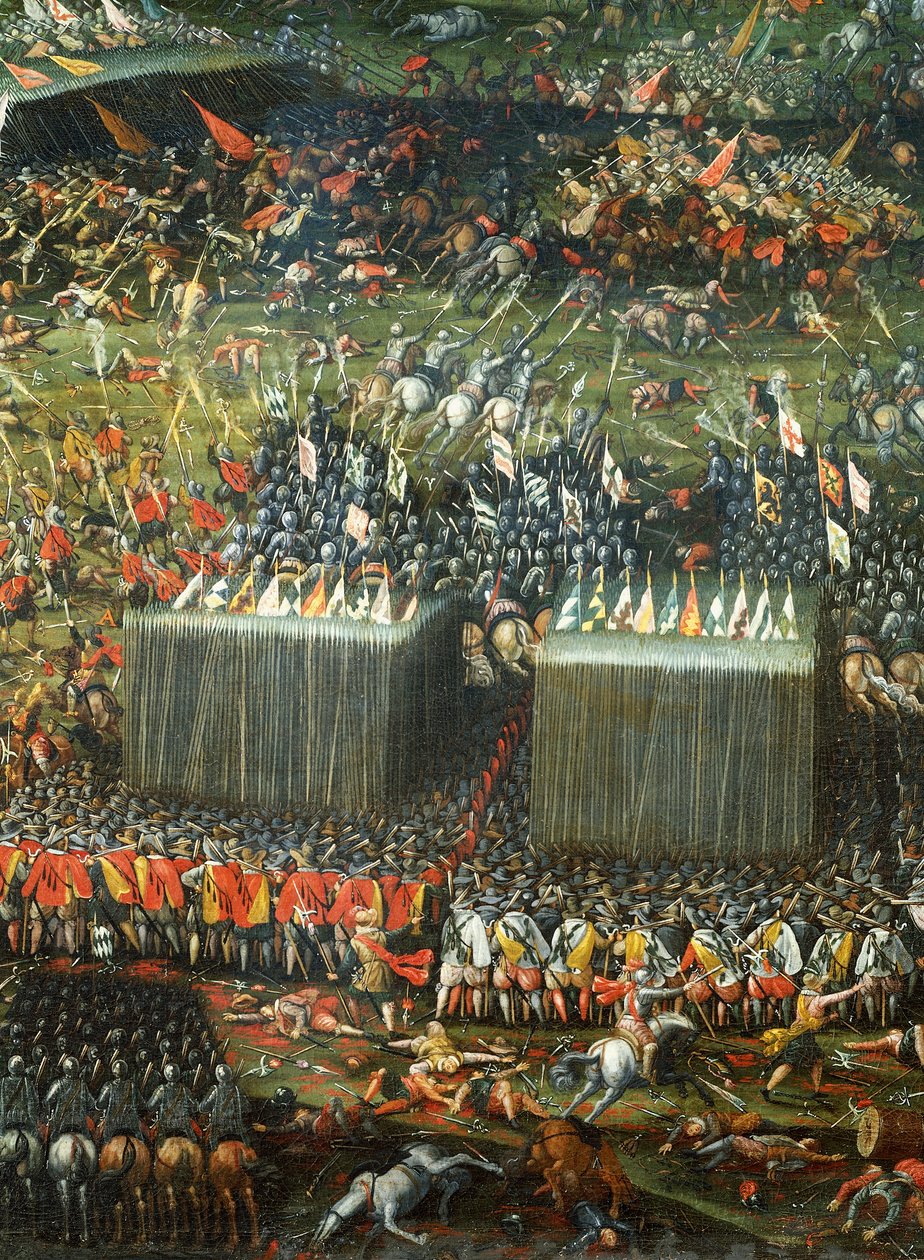 被帝国军队打败的匈牙利和波西米亚军队的失败和逃亡，1620年11月7-8日布拉格附近的白山之战的细节，作者是Pieter Snayers，画作收藏于罗马的Santa Maria della Vittoria。三十年战争, 捷克 作者 皮特·斯奈尔斯