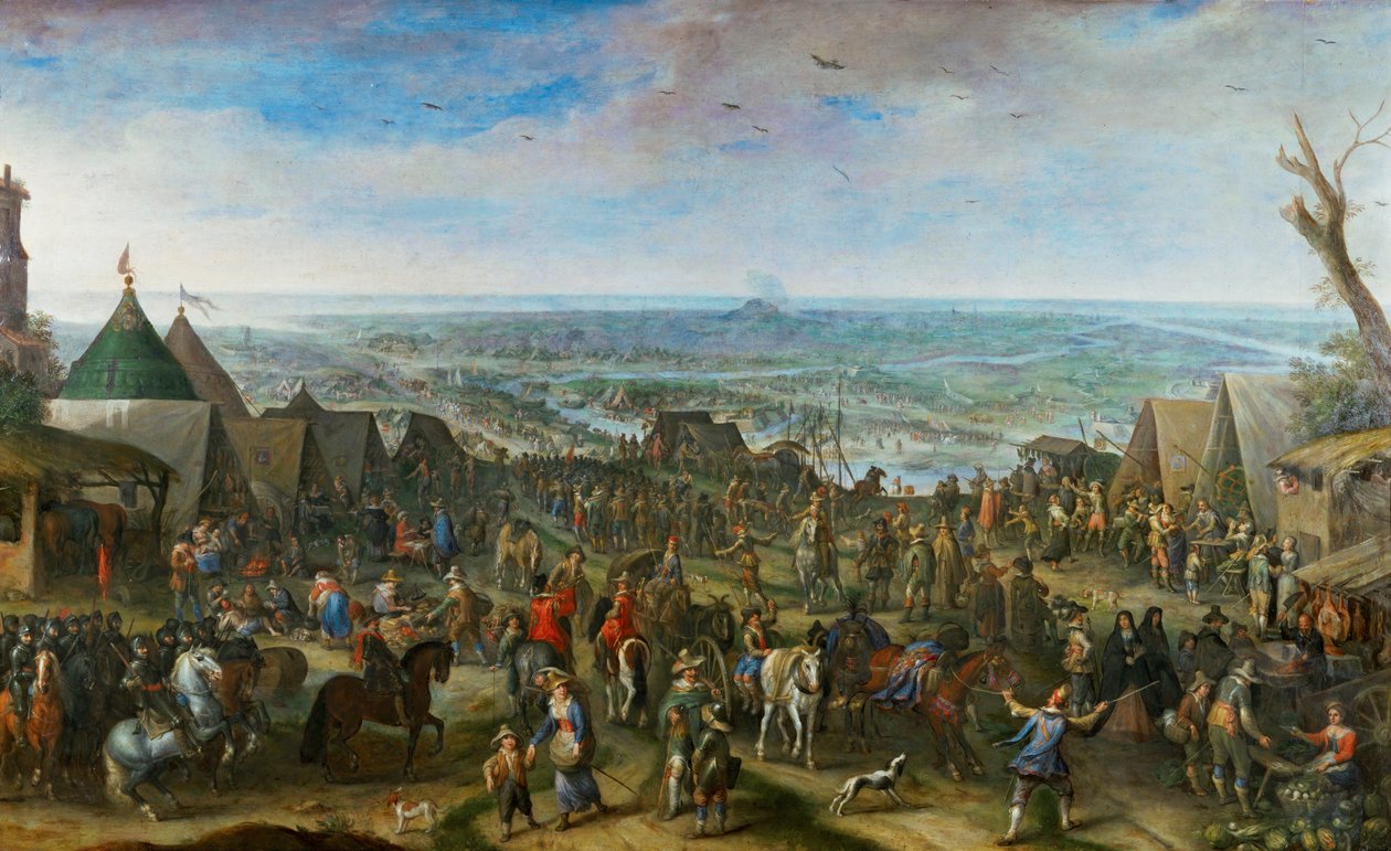 营地中的士兵（铜） 作者 皮特·斯奈尔斯