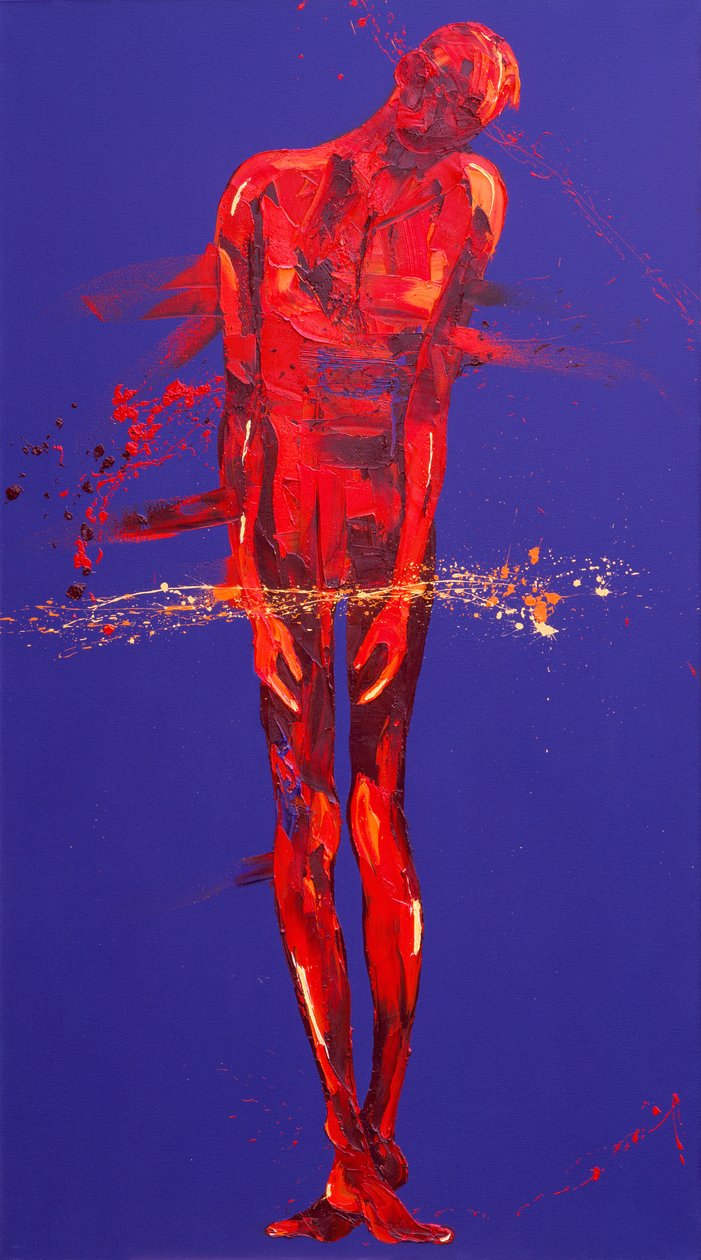 Jesus is Condemned - Station 1 (oil on canvas) 作者 潘妮·沃登（Penny Warden）