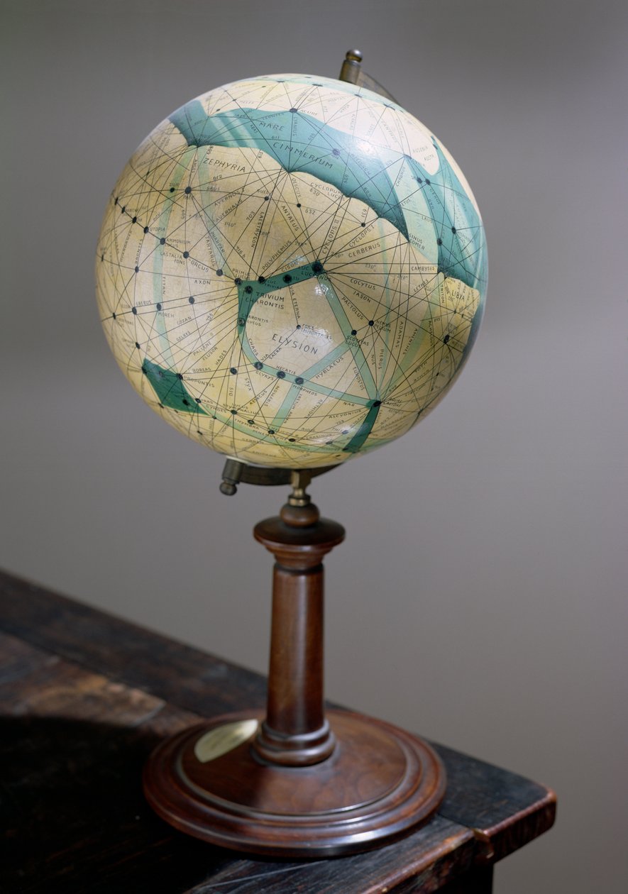 火星的地球，1903-09 作者 珀西瓦尔·洛厄尔