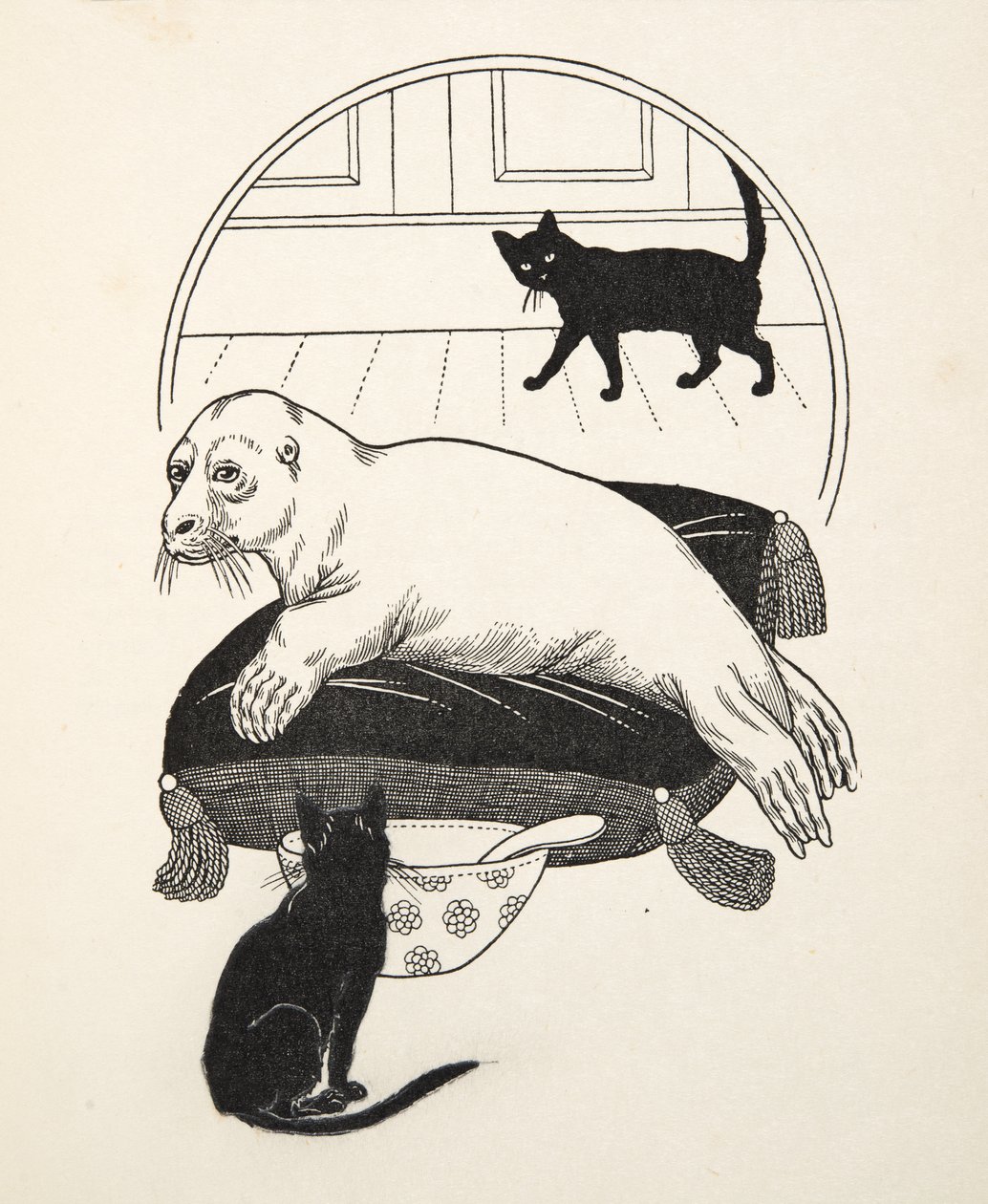 驯化的印章，来自动物的一百个轶事，酒吧。 1924年 作者 珀西·比林斯赫斯特（Percy J.