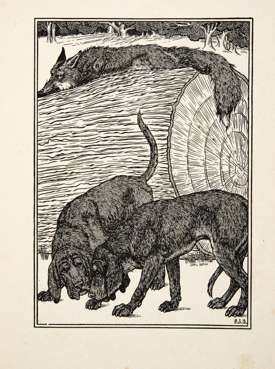 狡猾的狐狸，来自动物的一百个轶事，酒吧。 1924年 作者 珀西·比林斯赫斯特（Percy J.