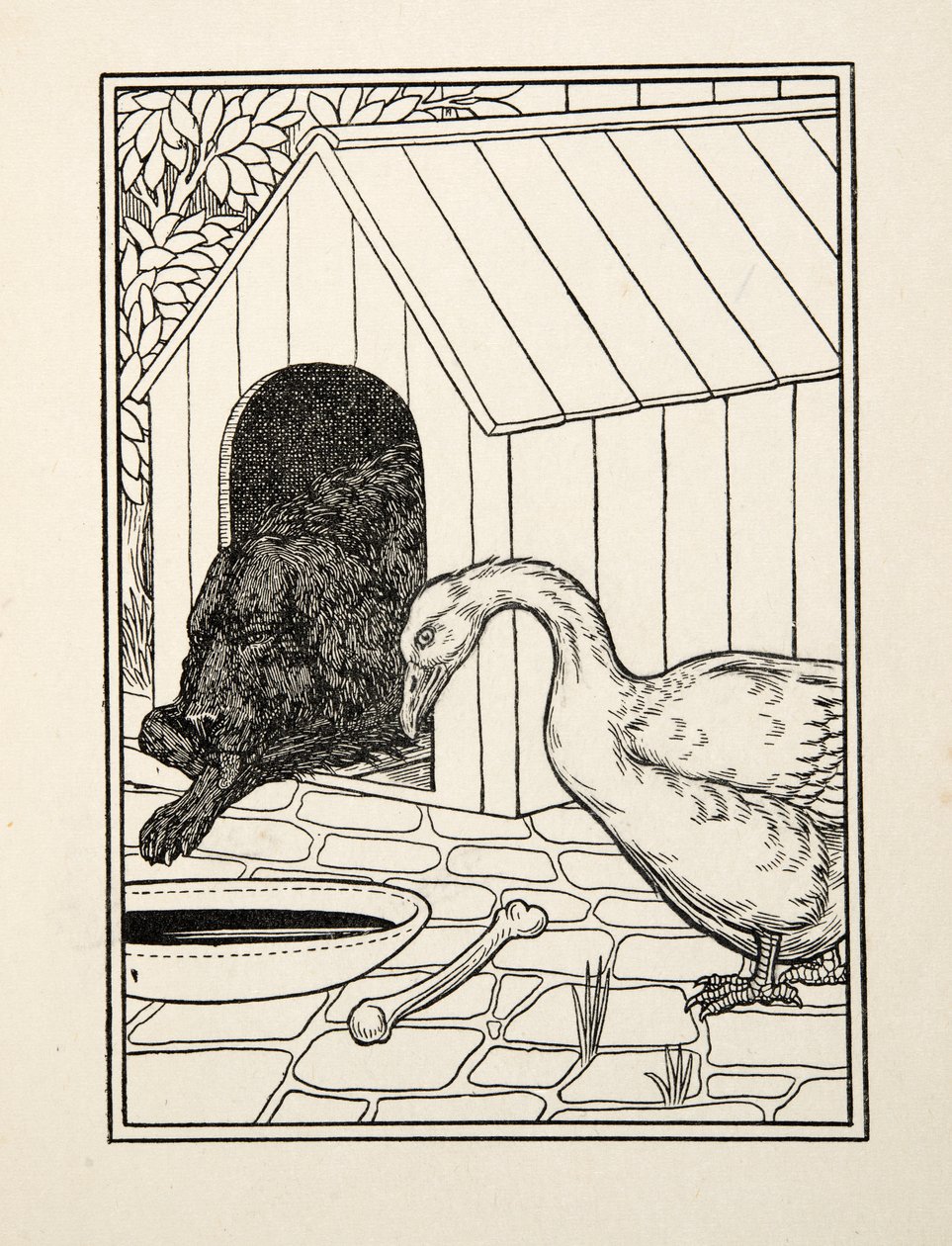 狗和鹅，来自动物的一百个轶事，酒吧。 1924年 作者 珀西·比林斯赫斯特（Percy J.