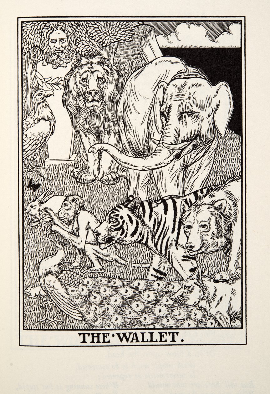 钱包，来自Fontaine Fables，酒吧。 1905年 作者 珀西·比林斯赫斯特（Percy J.