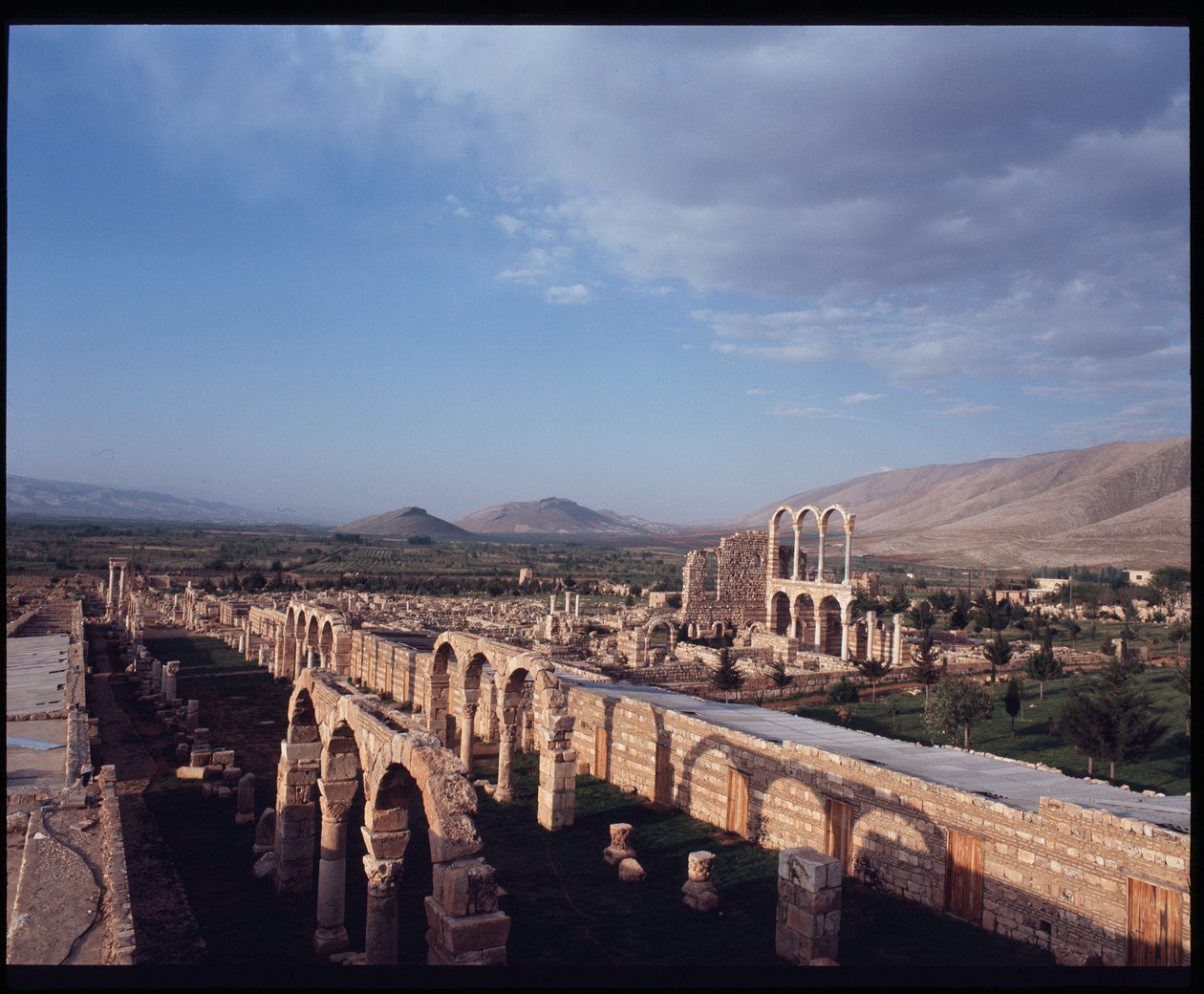 View of the city of Anjar, 705-710 作者 乌玛雅时期
