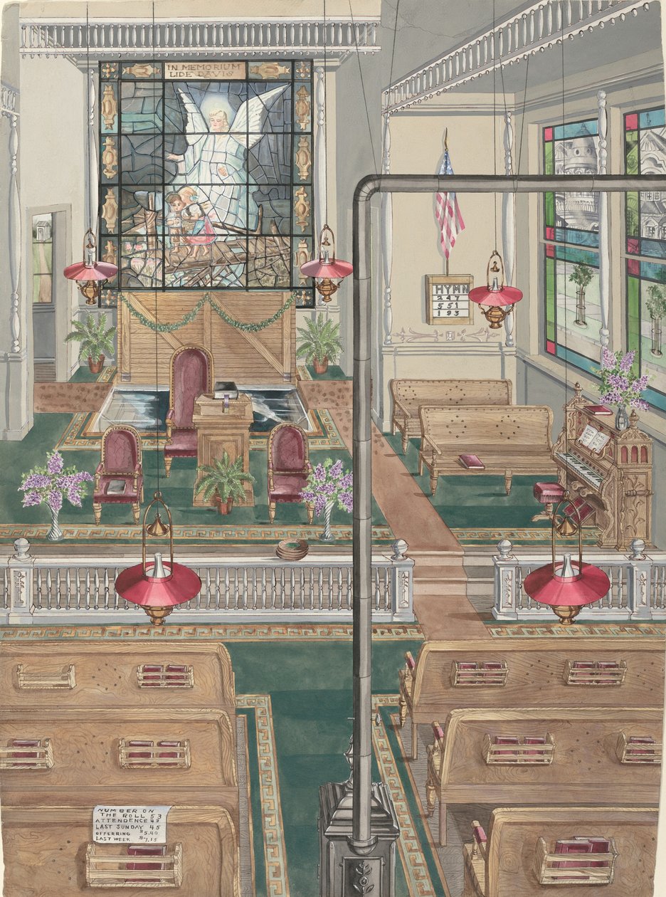 浸礼会，1901，19351942。 作者 帕金斯·哈恩利