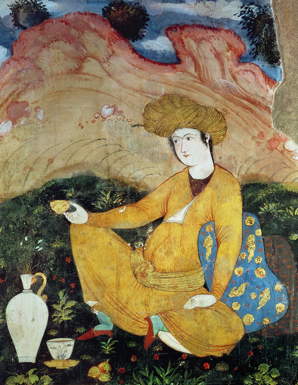 沙阿阿巴斯一世法院的庭友（1588-1629） 作者 波斯学校