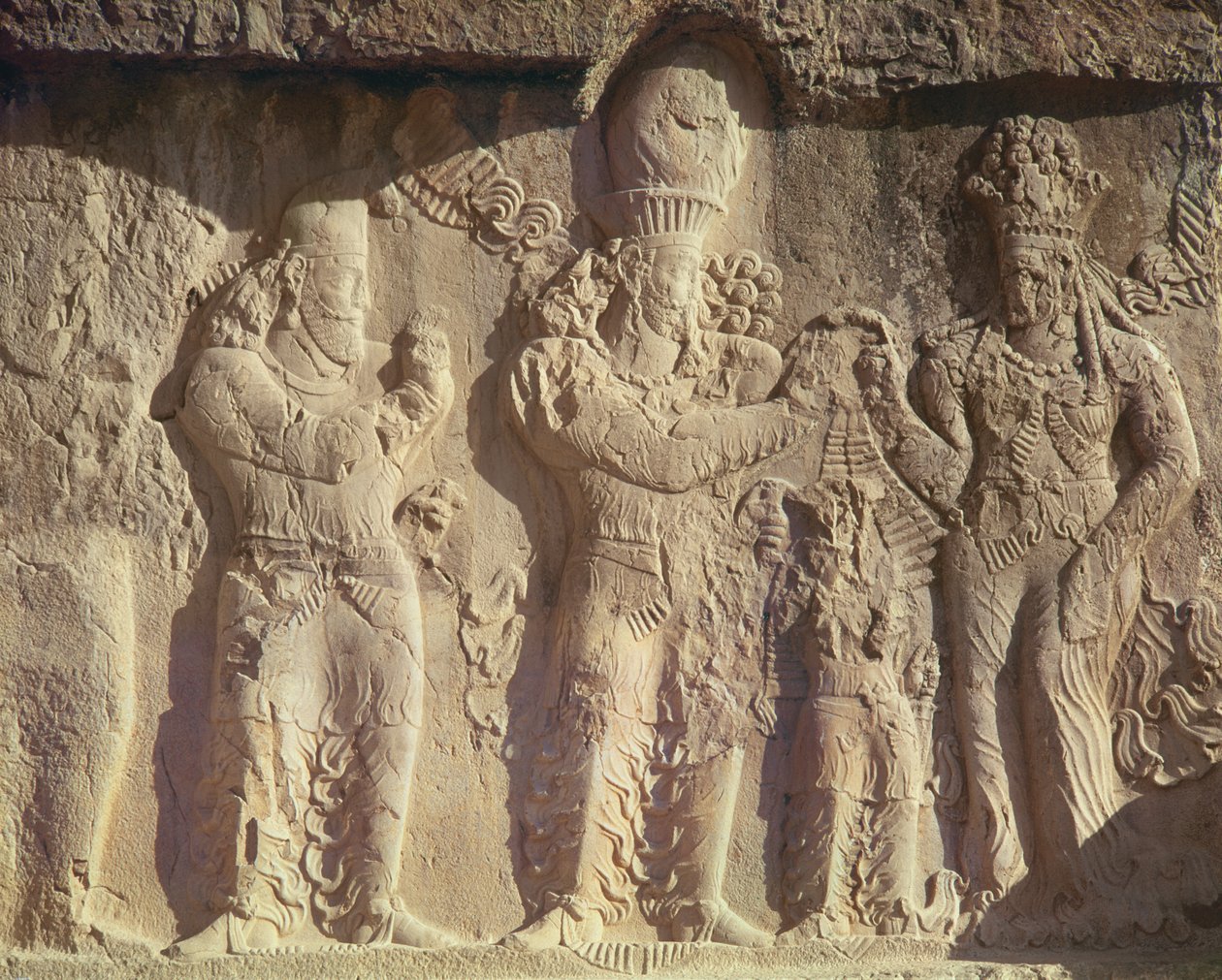 由女神Anahita，Sasanian，公元226-651投资Narses 作者 波斯学校