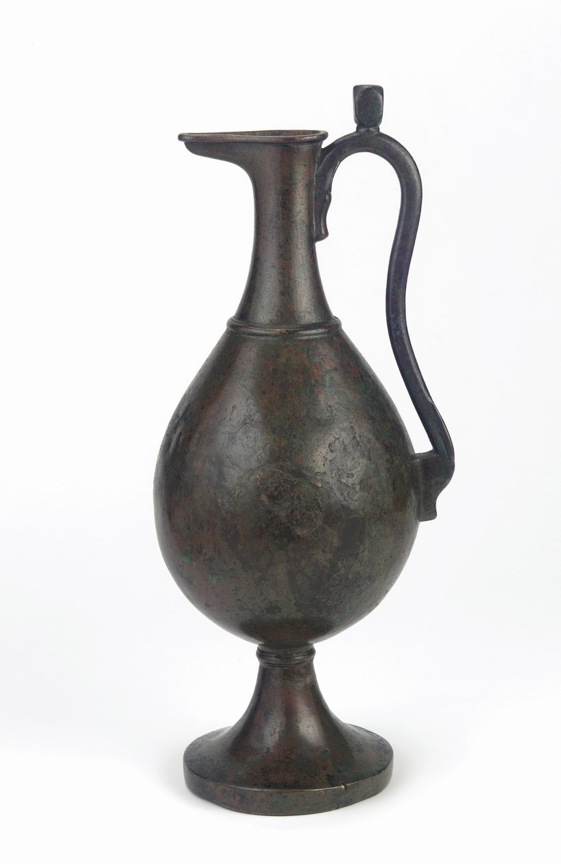 Ewer，伊朗，阿拔斯王朝，9-10世纪（黄铜） 作者 波斯学校