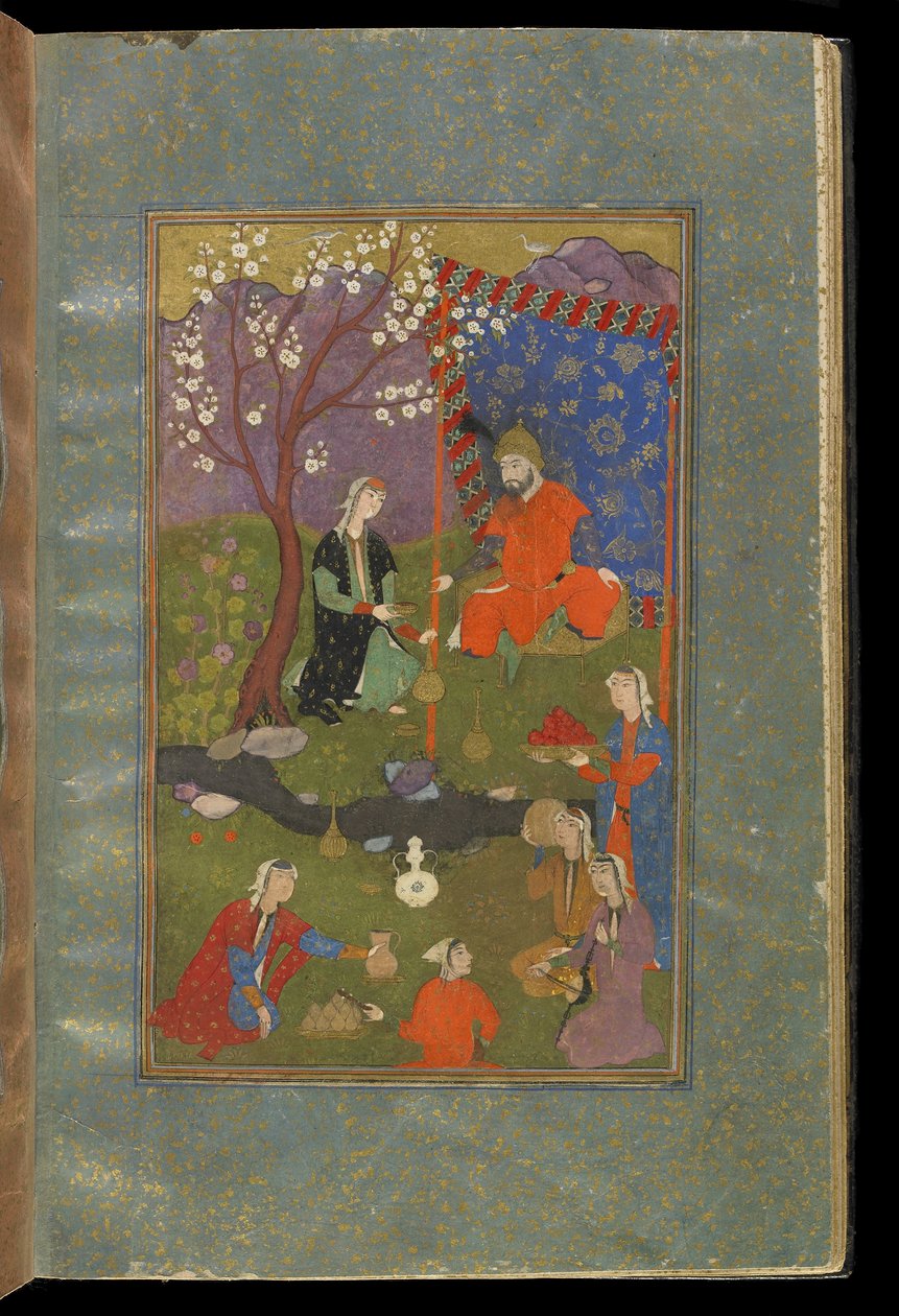 Jamshid and Khurshid，约1600年 作者 波斯学校