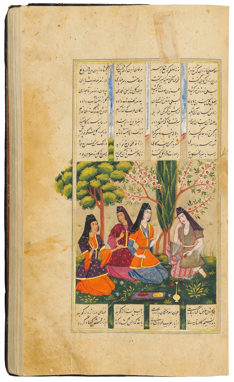 卡马尔（Jamal al-Din Abu Muhammad Nizami） 作者 波斯学校