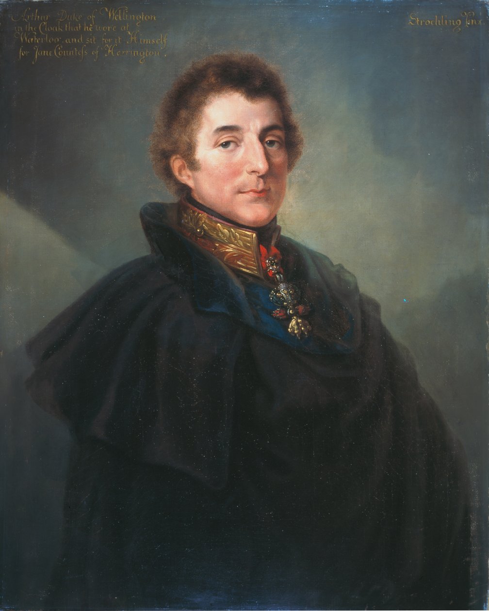 陆军元帅Arthur Wellesley，KG KCB（1769-1852）c.1820 作者 彼得·爱德华·斯特罗林