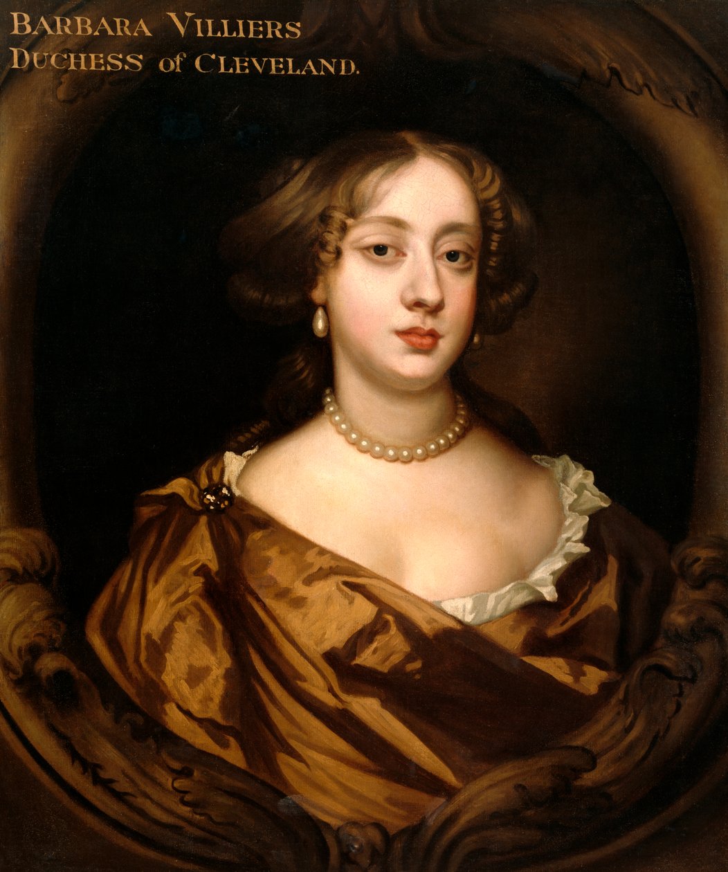 Barbara Villiers（1641-1709），克利夫兰公爵夫人，1680年的肖像 作者 彼得·莱利