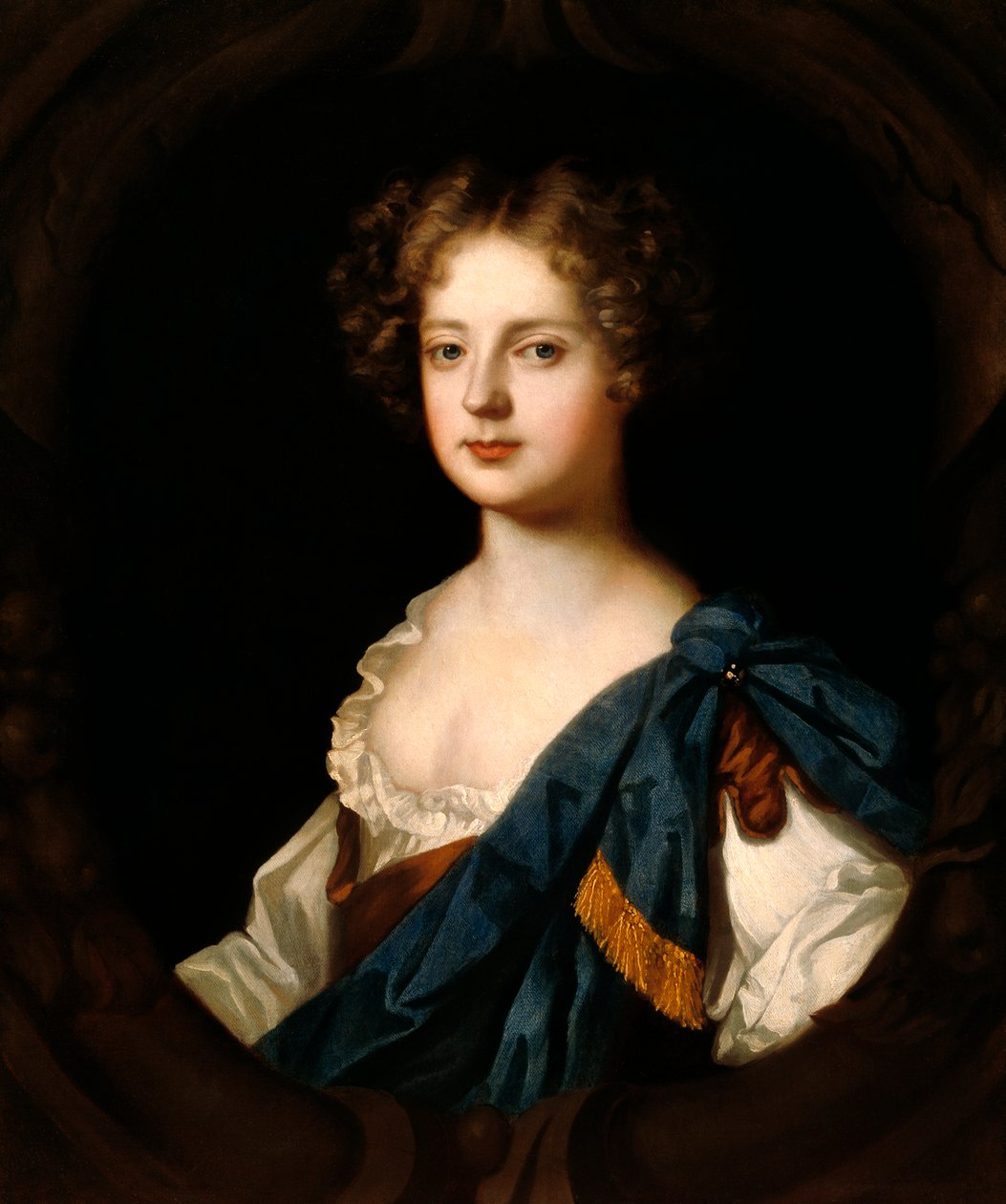 Nell Gwynne的肖像，c.1680 作者 彼得·莱利