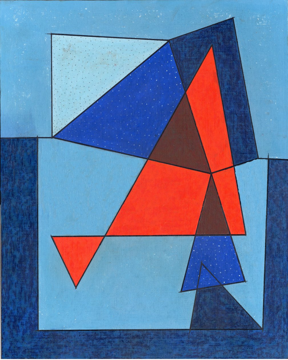 Fire Dance，2008（帆布板上的丙烯酸） 作者 彼得麦克卢尔