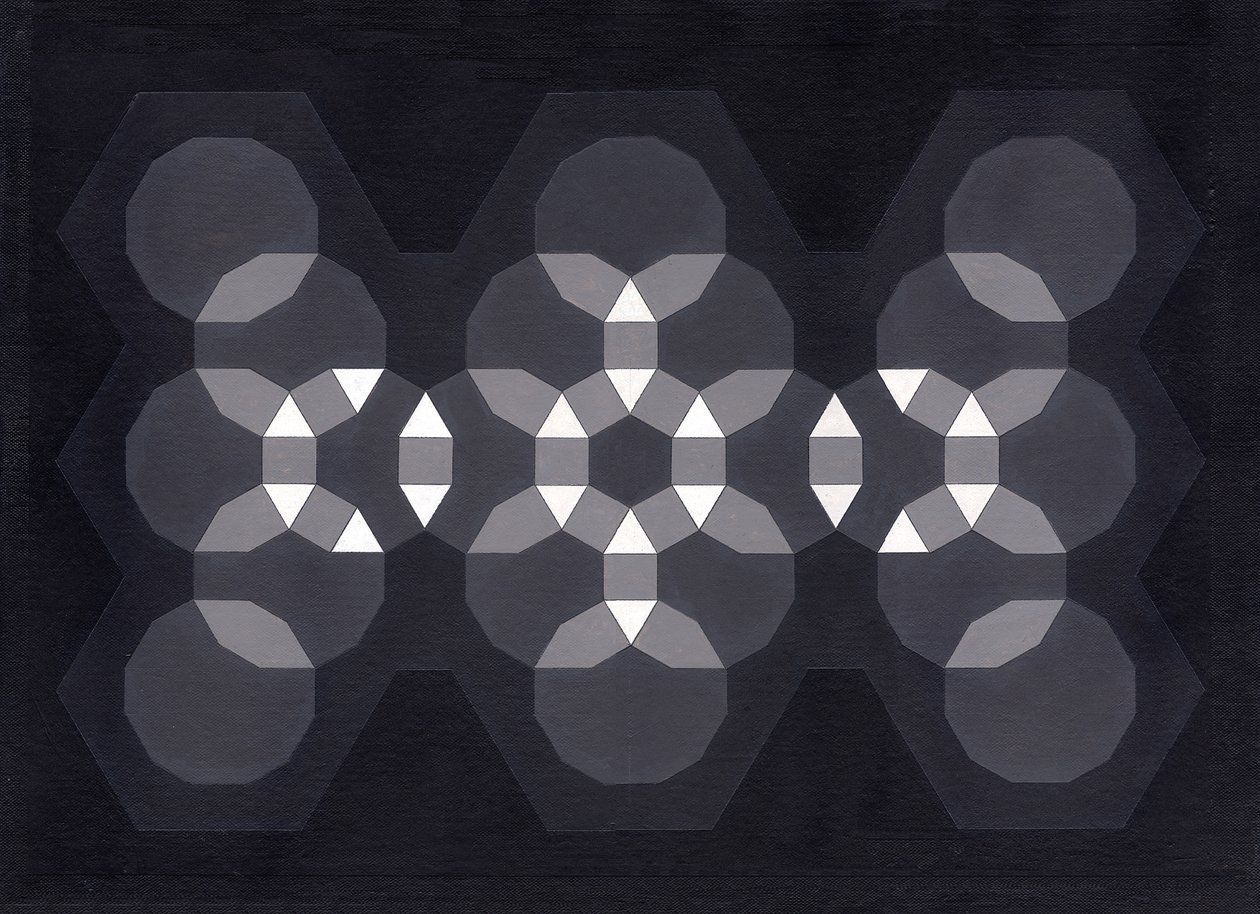 Fusion，2008（丙烯酸帆布板） 作者 彼得麦克卢尔