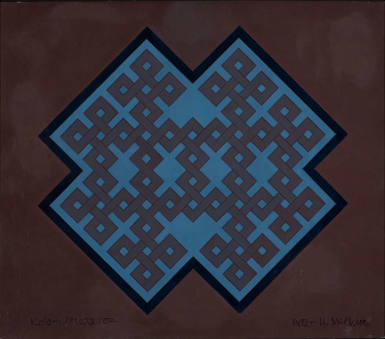 Kolam Malta，2007（丙烯酸卡） 作者 彼得麦克卢尔