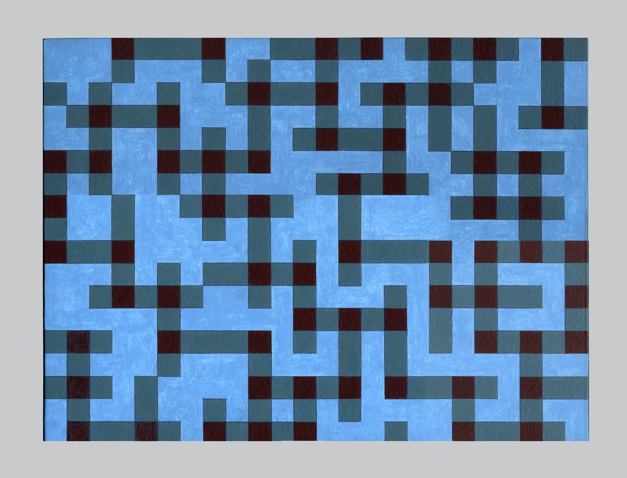 Linkage，2008（丙烯画布） 作者 彼得麦克卢尔