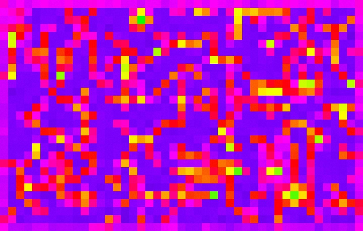 SQUARE FIXATION.2013，（数字图像） 作者 彼得麦克卢尔