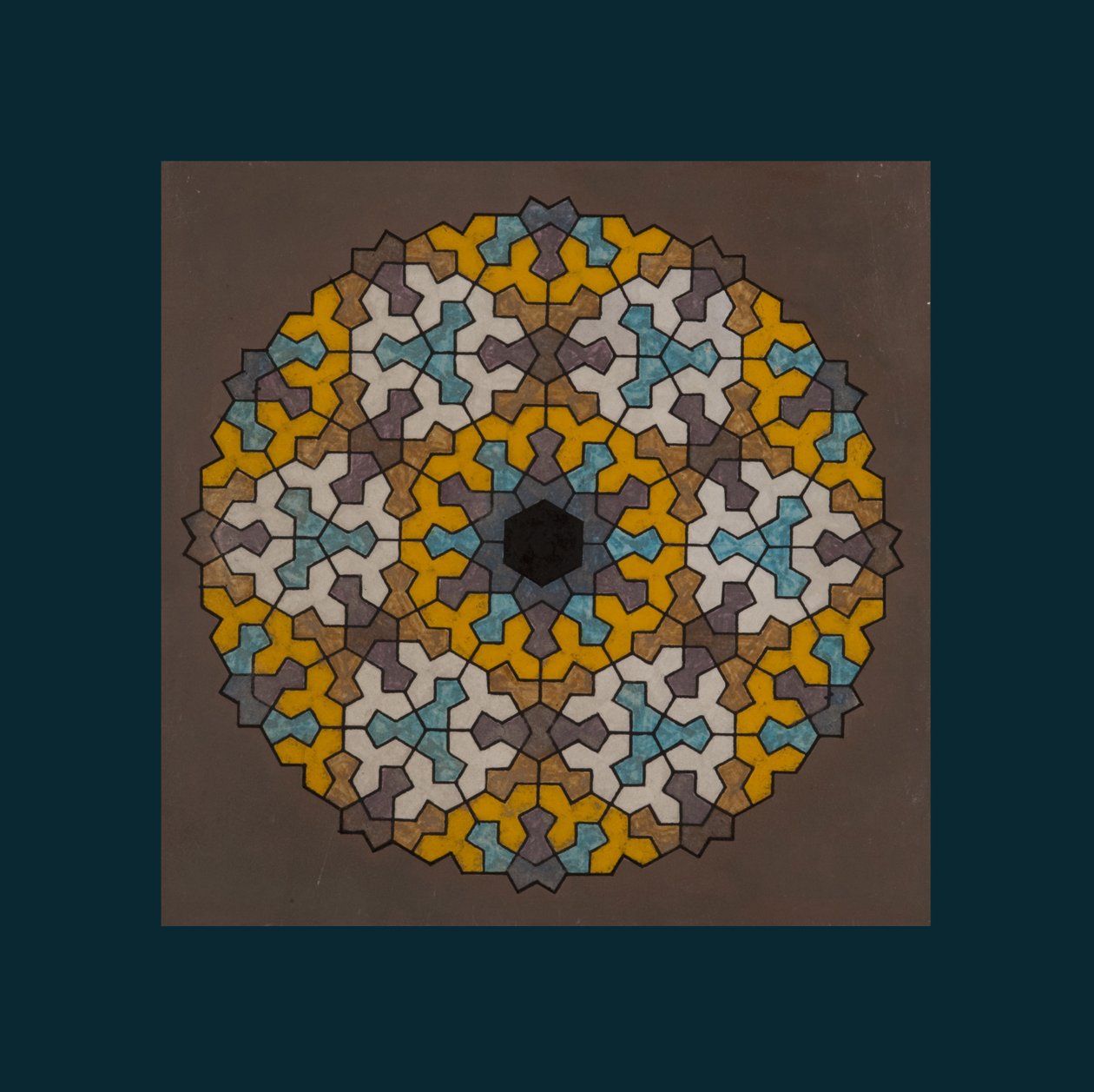 Super Symmetry，2006（丙烯酸船上） 作者 彼得麦克卢尔