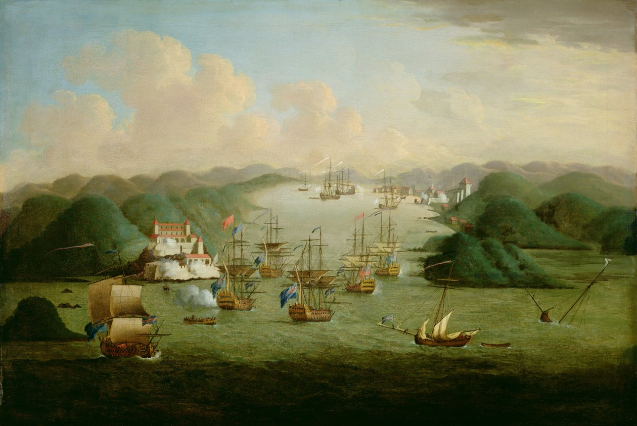 1739年捕获Porto Bello 作者 彼得·莫纳米