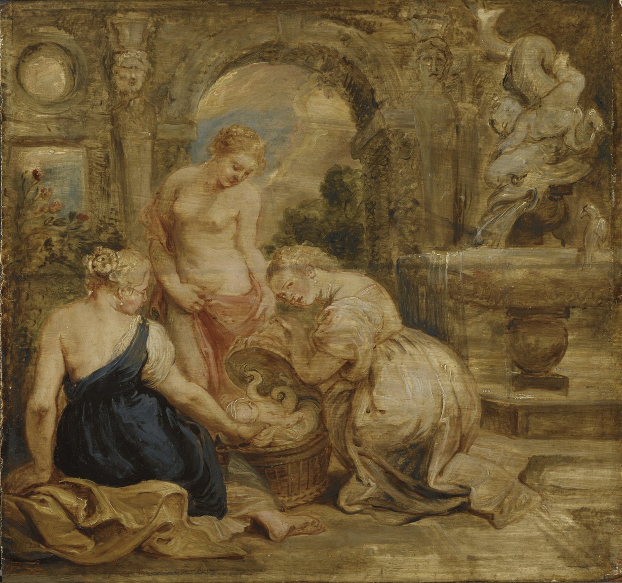 Cecrops“Daughters Finding Erichtonius，c.1632 作者 彼得·保罗·鲁本斯