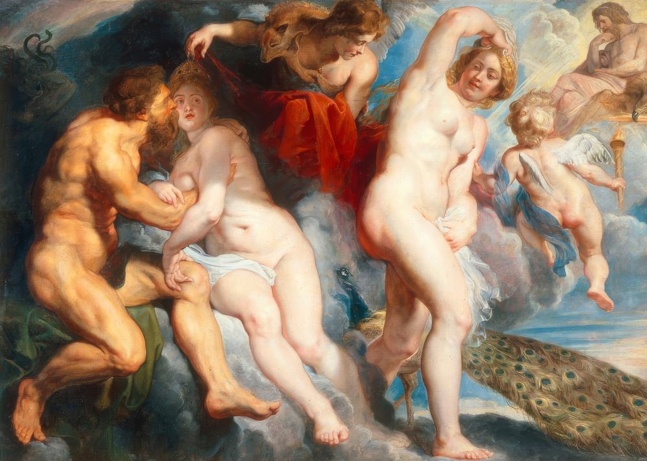Ixion，Juno欺骗 作者 彼得·保罗·鲁本斯
