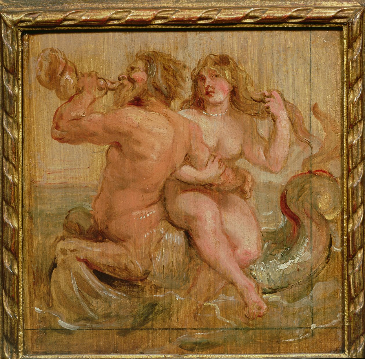 Nereid和Triton，1636年 作者 彼得·保罗·鲁本斯