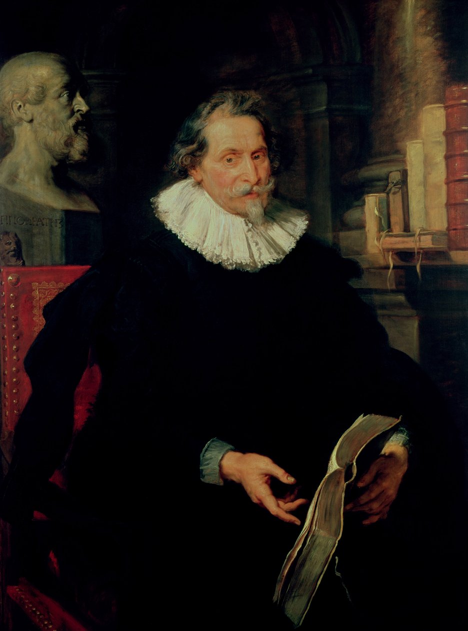 肖像路易斯NONNO（c.1553-16456）c.1627的 作者 彼得·保罗·鲁本斯