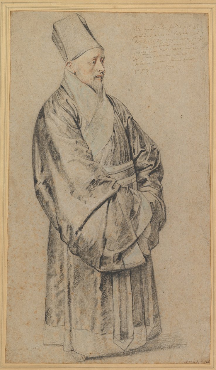 Nicolas Trigault在中国服装中的肖像，1617年 作者 彼得·保罗·鲁本斯