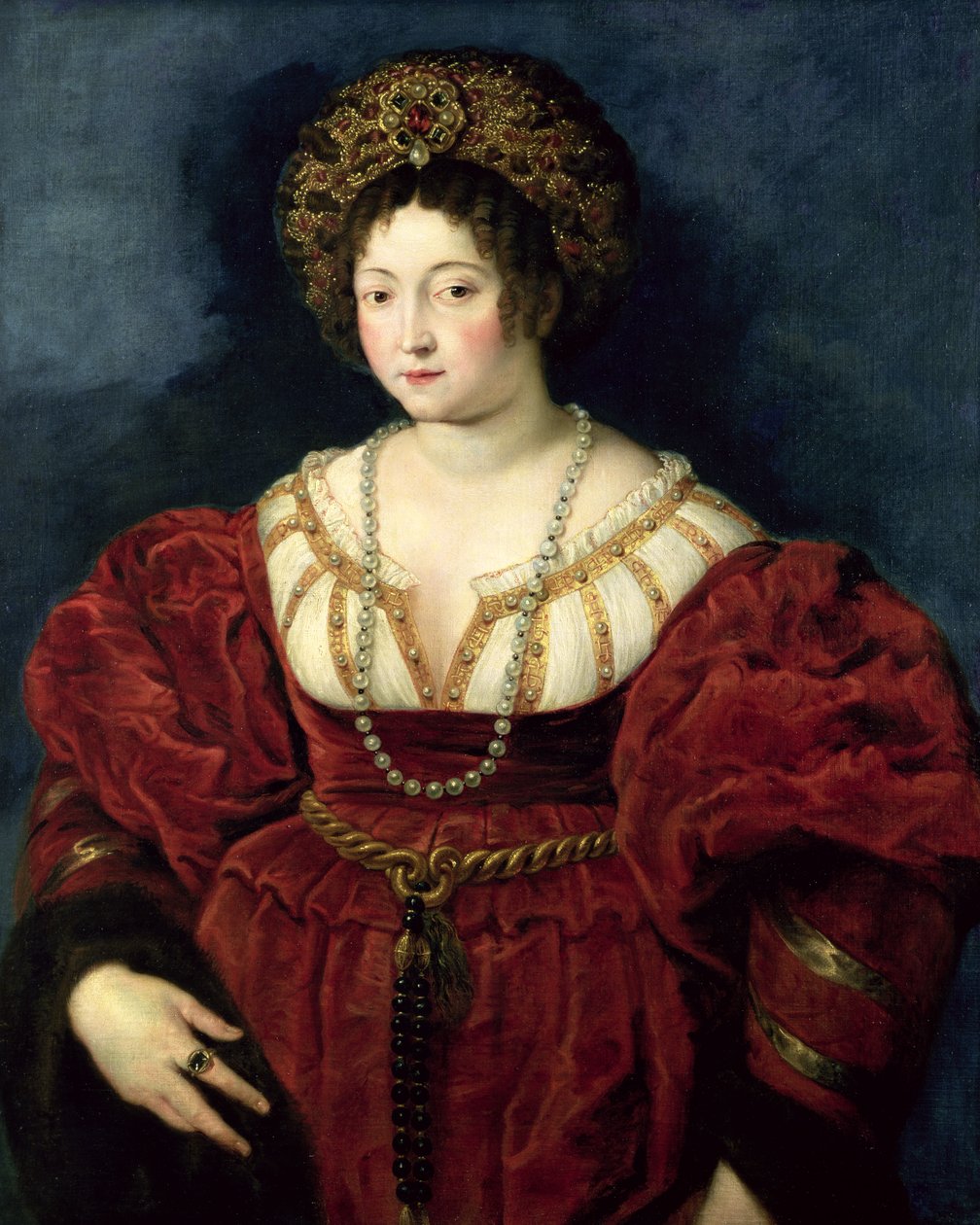 遗嘱Isabella d&39;Este，曼图亚侯爵夫人（1474-1539），1605-8 作者 彼得·保罗·鲁本斯