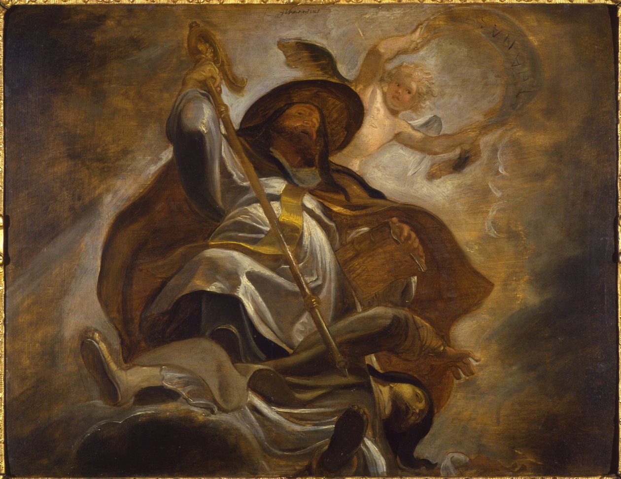 St. Athanasius，1620 作者 彼得·保罗·鲁本斯