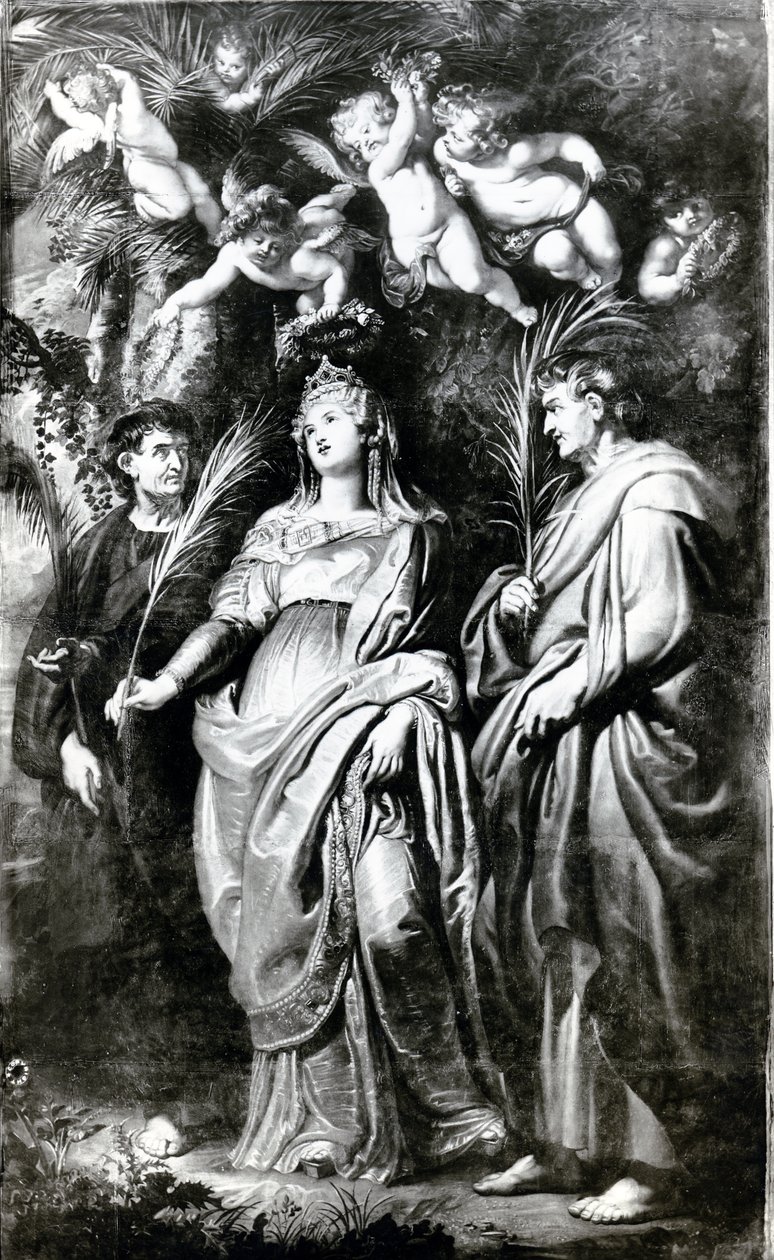 圣多米蒂拉与SS。 Nereus和Achilleus，1608 作者 彼得·保罗·鲁本斯