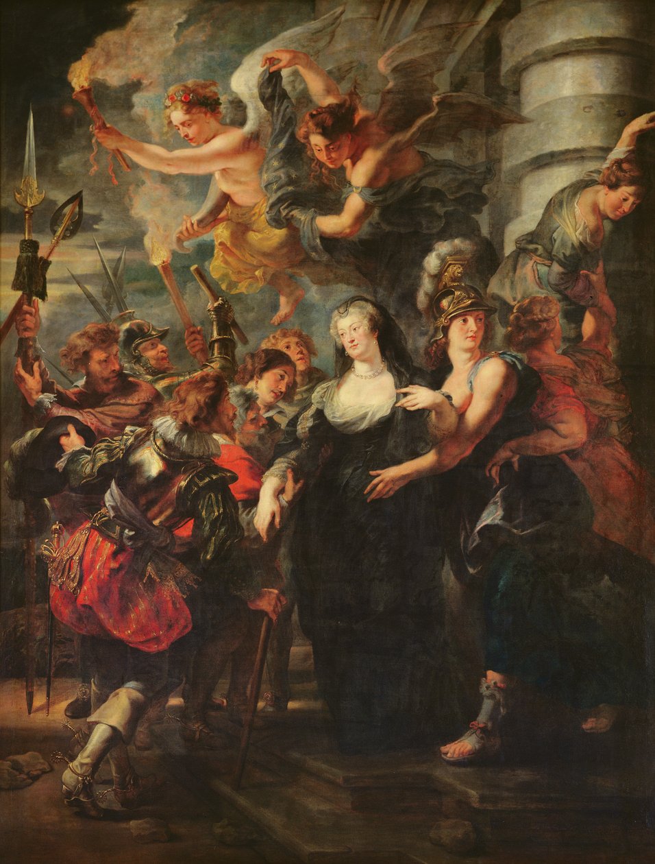 Medici周期：Marie de Medici（1573-1642）1619年2月21日至22日，布洛瓦逃离，1621-25 作者 彼得·保罗·鲁本斯