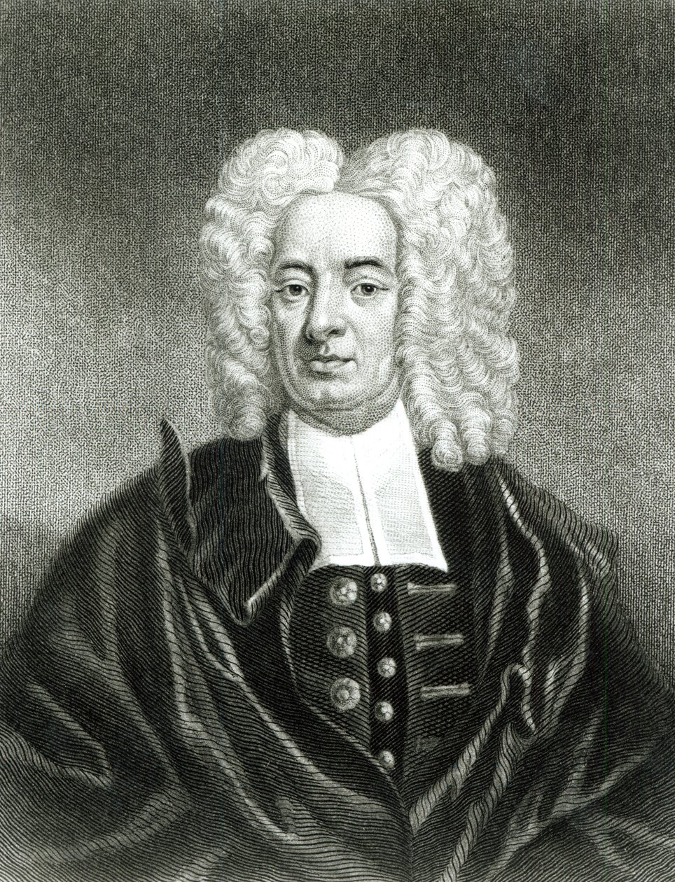 由Charles Edward Wagstaff（b.1808）和J. Andrews雕刻的Cotton Mather（1663-1728） 作者 彼得·佩勒姆