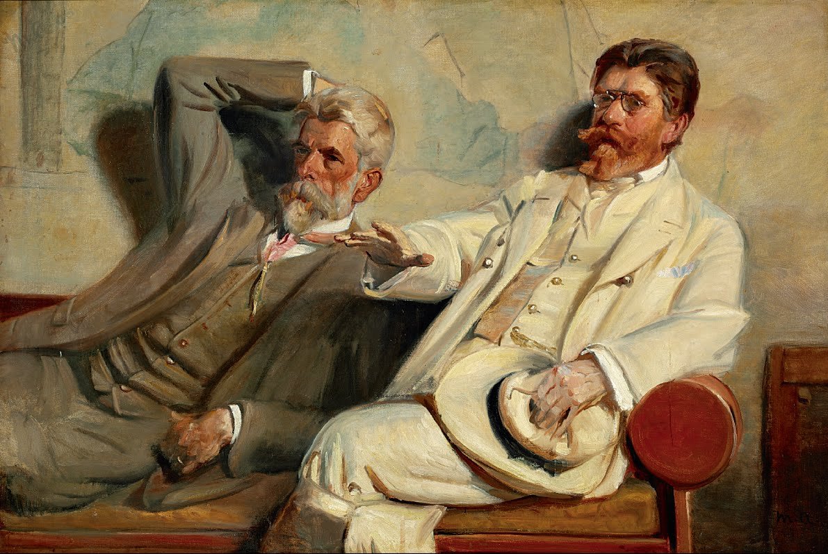 艺术评论家 作者 Peder Severin Krøyer