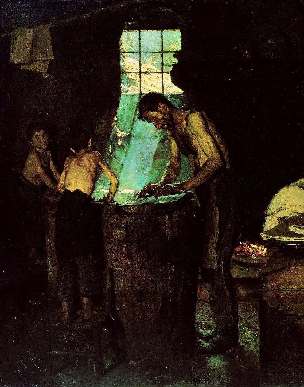意大利乡村徒步旅行者 作者 Peder Severin Krøyer