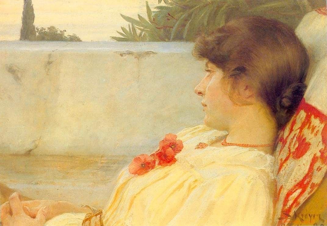 玛丽在拉维罗 作者 Peder Severin Krøyer