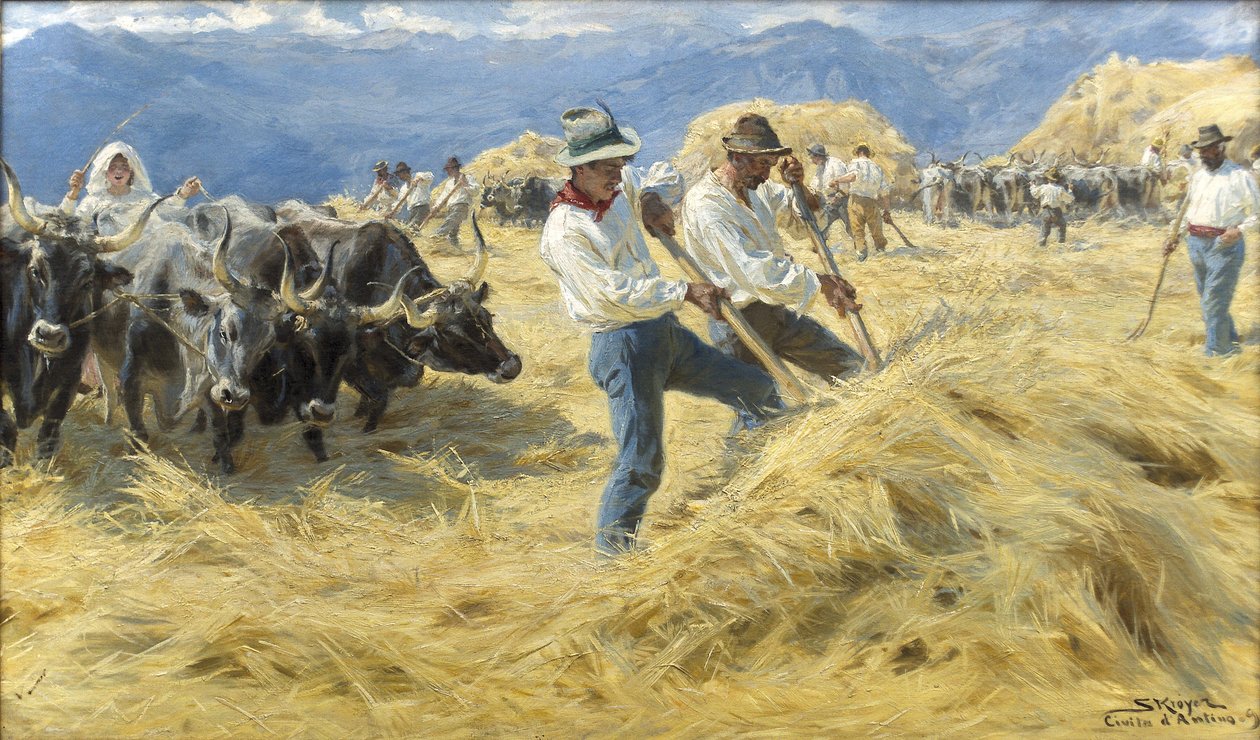 在阿布鲁佐打谷 作者 Peder Severin Krøyer
