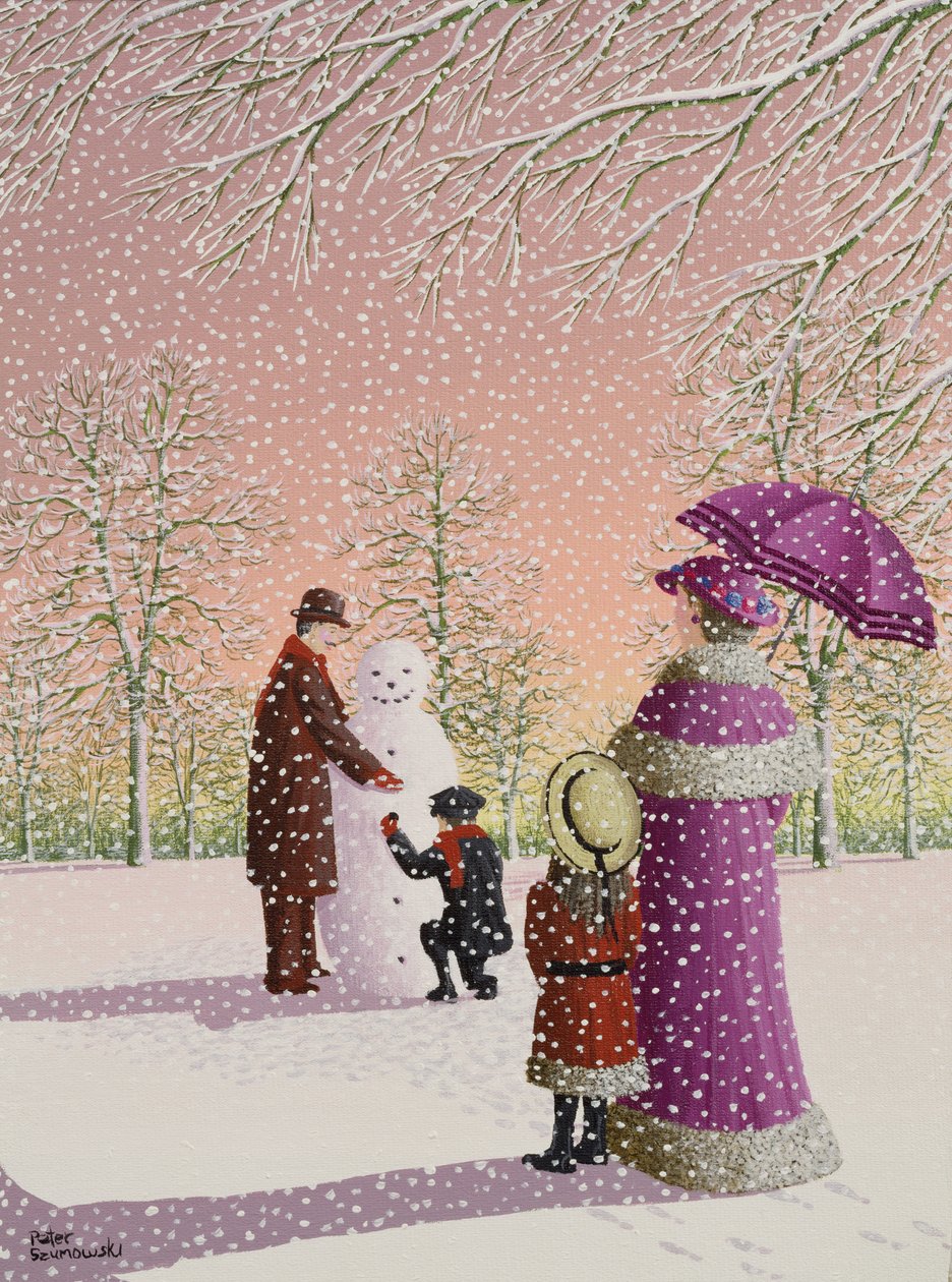 雪人 作者 彼得·祖莫夫斯基